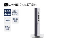 【新品】パソコン LAVIE Direct DT Slim　2025年01月発売モデル DT Slim インテル® Core™ i7-14700T プロセッサー Office Windows11 16GB メモリ 512GB SSD デスクトップパソコン デスクトップ PC 新生活 山形県 米沢市 送料無料