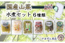 国産山菜 水煮セット　A01-753　