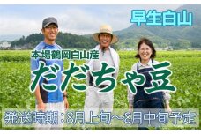 【令和7年産先行予約】 本場鶴岡市白山産 冨樫藤左エ門のだだちゃ豆(早生白山) 1.2kg  (300g×4袋)　K-731