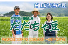 【令和7年産先行予約】 本場鶴岡市白山産 冨樫藤左エ門のだだちゃ豆(白山だだちゃ豆) 1.2kg(300g×4袋)　K-731