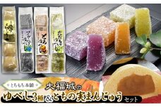 とちもち本舗　大福城のゆべし・とちの実まんじゅうセット　A06-510