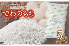 令和6年産 山形県産もち米「でわのもち」5kg（5kg×1袋） 鶴岡協同ファーム