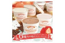 ジェラート 詰め合わせ 6種 保存料不使用 アイス 手作り スイーツ アイスクリーム いちご ミルク チョコ フルーツ 果物 野菜 季節限定 メロン 桃 梨 ラフランス 干し柿 アスパラガス 米 デザート カフェ カフェeジェラート モアレ 山形 酒田 SA2646