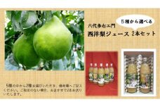 六代多右エ門　西洋梨ジュース2本セット SA0144