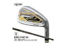 本間ゴルフ BERES 09 3S IRON #5～#11 AW SW (9本組)　ゴルフクラブ アイアン セット SHG0067