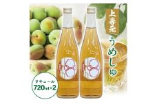 酒田の酒屋厳選　上喜元 うめしゅ　720ml×2本 SA2430