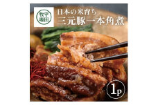 【平田牧場】 三元豚 一本角煮 180g×1パック SZ0254