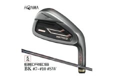 本間ゴルフ BERES 09 BLACK レディース IRON #7~#10 #SW  (5本組)　ゴルフクラブ アイアン セット SHG0071