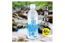 フレッシュ 鳥海山水　500ml　ペットボトル　48本 SC0591