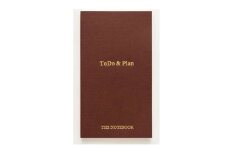ToDo＆Plan　タスク管理ノート A5 スリム【ブラウン】 SZ0280