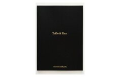 ToDo＆Plan　タスク管理ノート B5 サイズ【ブラック】 SZ0284