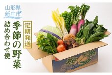 【定期発送】産直まゆの郷 季節の野菜詰め合わせ便 F3S-0788