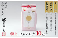 金賞受賞農家の【特上 ヒメノモチ】10kg（5kg×2袋） 米 精米 F3S-2020