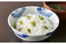 《山形県産秘伝豆（枝豆）入り》炊き込みご飯の素 ２合用×６袋セット 【思いやり型返礼品】就労継続支援Ａ型事業所支援品　010-G-BK008