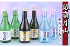 【銀嶺月山】日本酒 冷酒 3種 飲み比べ 6本 セット （300ml×各2本）【2025年5月頃から2026年1月末頃発送予定】【 酒 日本酒 地酒 大吟醸 生酒 冷酒 限定酒 期間限定 季節限定 晩酌 おすすめ ミニボトル 1万円台 東北 山形 山形県 寒河江市 月山酒造　015-E-GS008