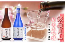 【銀嶺月山】日本酒 純米大吟醸 「火入れ」と「生酒」 飲み比べ 2本 セット （各720ml）【2025年4月頃から7月末頃発送予定】【 酒 日本酒 地酒 生酒 受賞酒 限定酒 期間限定 季節限定 晩酌 おすすめ 四合瓶 1万円台 東北 山形 山形県 寒河江市 月山酒造　018-E-GS014