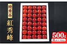 《先行予約》 令和8年産 【厳選】 さくらんぼ 「 紅秀峰 」 500g 特秀品 2L以上 化粧詰 山形県産 2026年産 【2026年6月中旬頃〜7月上旬頃発送予定】 ※配送不可 沖縄・離島 041-A-JA026