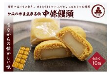 中條饅頭　白あん１０個　0133-2303