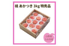桃（あかつき）３ｋｇ　特秀品　0055-2508