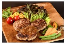 お肉三種の手作りハンバーグ　７０ｇ×５個　0114-2501