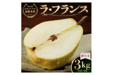 ラ・フランス　３ｋｇ　贈答品　0102-2504