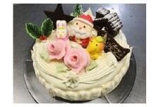 【季節限定品】昔ながらのクリスマスバタークリームケーキ　0005-2507