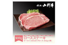 050-C03  山形牛 サーロインステーキまたはリブロースステーキ 3枚 計900g A5ランク 和牛 国産 an-gnstx900