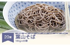 松田製麺 葉山そば 180g×20 mt-sbhxx3600