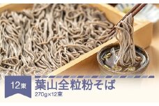 松田製麺 葉山全粒粉そば 270g×12 mt-sbhzx3240