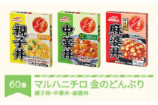 マルハニチロ 金のどんぶり レトルト おすすめセット 60個 ku-rts1x60