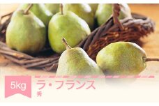 【先行予約】ラ・フランス 洋梨 ラフランス 5kg 秀品 令和7年産 2025年産 果物 mm-lasxx5