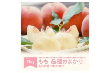 【先行予約】もも 桃 品種おまかせ 約2kg 令和七年産 2025年産 果物 mm-moomx2