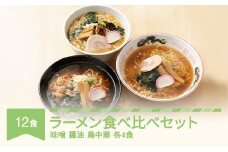 ご当地 ラーメン 生麺 具材 拉麺 味噌 醤油 鳥中華 簡単 食べ比べ セット 12食 冷凍 レンジ スープ 中華そば nh-rmt3x12