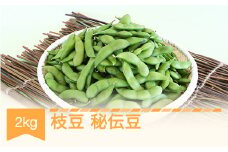 【先行予約】枝豆 秘伝豆 約2kg 村山市産 2025年産 令和七年 山形県産 mm-emhxx2 ※沖縄・離島への配送不可