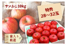 【2025年11月～12月発送】蜜入厳選！「特秀」サンふじりんご10kg_H138(R7)