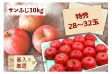 【2025年11月～12月発送】蜜入厳選！「特秀」サンふじりんご10kg_H138(R7)