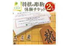 07-31-004　将棋の彫駒体験チケット(2名分)
