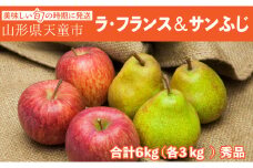 07-06-041　ラ・フランス＆サンふじ詰合せ6kg