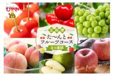 【2025年先行予約 6回 定期便】2025年 た～んと フルーツ コース 山形県 東根市 さくらんぼ もも シャインマスカット ラ・フランス りんご hi999-031-1