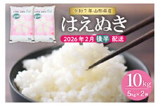 【令和7年産米】★2026年2月後半発送★はえぬき 10kg（5kg×2袋）山形県 東根市産　hi002-032-023-1