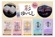彩 ゆべし 5個入 元祖 たけだのゆべしや提供 和菓子 菓子 おやつ 山形県 東根市 hi084-005