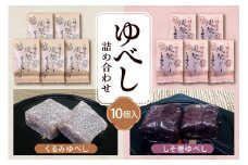 ゆべし 詰め合わせ 10個入 元祖 たけだのゆべしや提供 和菓子 菓子 おやつ 山形県 東根市 hi084-002