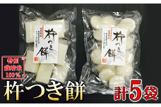 特別栽培米ヒメノモチ 杵つき餅5袋セット (丸餅2袋・角餅3袋) 『(株)黒澤ファーム』 餅 もち 杵つき 丸餅 角餅 セット 個包装 特別栽培米 ヒメノモチ 正月 雑煮 ぜんざい 山形県 南陽市 [550]
