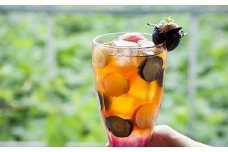 漆山果樹園 ぶどう狩り ＆ 無添加ジェラートのカフェ利用券 1枚 『漆山果樹園』 山形県 南陽市 [786]