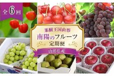 【令和7年産先行予約】 《定期便6回》 果樹王国山形 南陽のフルーツ定期便A 『マルエ青果』 果物 くだもの フルーツ 山形県 南陽市 [1105-R7]