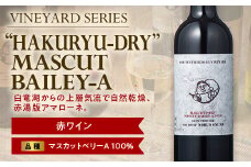 【南陽ワインプロジェクト】'HAKURYU-DRY' MASCUT BAILEY-A 750ml 赤ワイン 山形県 南陽市 [1297]