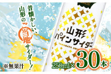 山形パインサイダー 250ml×30本入 『山形食品(株)』 JA山形おきたま ご当地 ジュース サイダー パインサイダー パイナップル 山形県 南陽市 [1540]