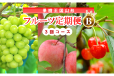 【令和7年産先行予約】 《定期便3回》 果樹王国山形 南陽のフルーツ定期便B 『マルエ青果』 果物 くだもの フルーツ 山形県 南陽市 [1494-R7]