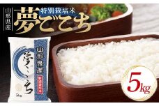 山形県産 特別栽培米 夢ごこち 5kg 『(株)黒澤ファーム』 山形県 南陽市 [1867]