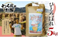 【わら屋のお米】 特別栽培米 ひとめぼれ 5kg 『おがわ藁農園』 米 白米 精米 ご飯 農家直送 山形県 南陽市 [2070]